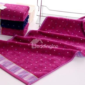 High Class Noble Little Dots 100% Cotton Face Tower