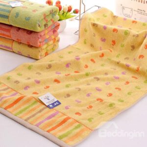 New Style Cartoon Print 100% Thick Face Tower