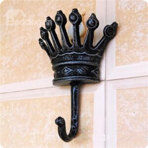 VintageIron Royal Crown Design Wall Hook