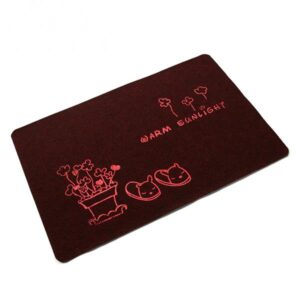 Creative Design Lovely Print Home Waterproof Bath Rug