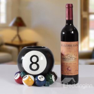 Creative Billiards Balls Design Resin Wine Rack