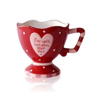 Inspiring Live Well Laugh Often Love Much Ceramic Coffee Mug