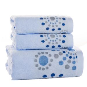 Concise Modern Graceful Style 3 Pieces Bath Tower Set