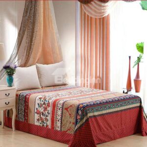 Luxury European Jacquard Style Cotton Printed Sheet