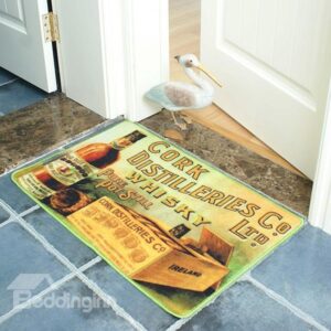 Unique Whisky Distilleries Anti-Slipping Doormat