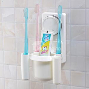 Modern Home Decor Concise Toothbrush and Toothpaste Holder
