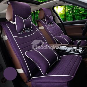 Concise and Classic Durable Pure Colored Universal Fit Car Seat Cover