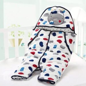 Bouncy Colorful Little Cow Pattern Cotton Baby Sleeping Bag
