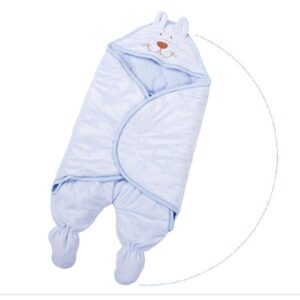 Solid Color Lovely Rabbit Cotton Baby Sleeping Bag