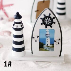 Wonderful Seafaring Theme Wooden Desktop Photo Frame
