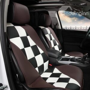Special Designed Fashionable Diagnonal Plaid Universal Fit Car Seat Cover