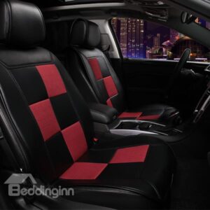 Special Designed Fashionable Plaid Universal Fit Car Seat Cover