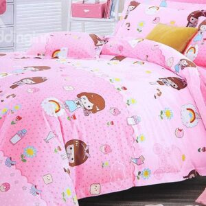 Lovely Little Princess Kids 100% Cotton 3-Piece Duvet Cover Sets
