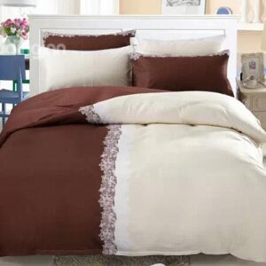 Sweet Princess Style Lace Design 4-Piece Duvet Cover Sets