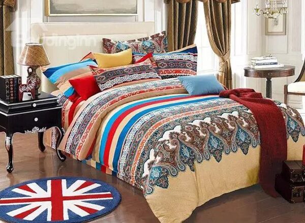 Well-made Jacquard Design European Style 4-Piece Duvet Cover Sets