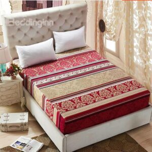 Exquisite Classy Jacquard Design Cotton Fitted Sheet