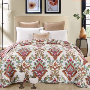 Classy Jacquard European Style Cozy Cotton Quilt