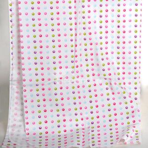 100% Cotton Super Cute Bubble Pattern Baby Crib Sheet