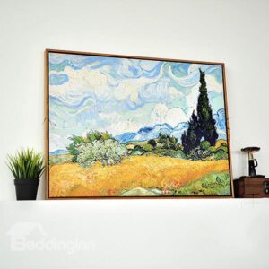 Modern Replica Art Van Gogh Oil Painting 1-Panel Framed Wall Art Print