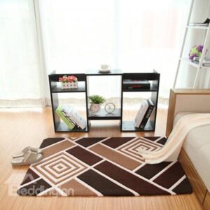 Classic Geometric Pattern Anti-Slipping Bedroom Rug