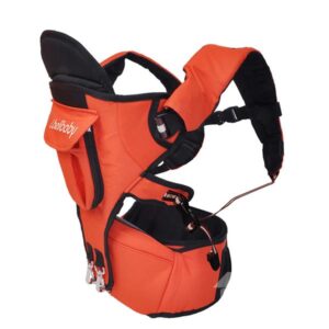Bouncy Orange Multi Functional Baby Hip Seat Carrier