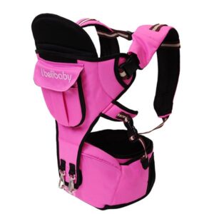 Lovely Pink 2 in 1 Multi Functional Baby Hip Seat Carrier
