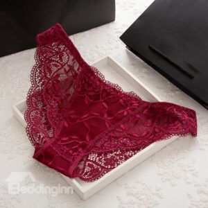 Gorgeous Sexy Lace Design Comfy Low Waist Panty