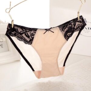 Noble Style Sexy Attractive Cotton and Lace Panty