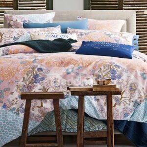 European Style Gorgeous Flowers Print 4-Piece Duvet Cover Sets