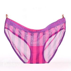 Unique Perspective Design Stripes Pattern Girl's Panty