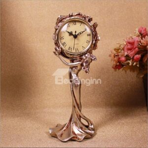 Gorgeous Chic Lady Design Resin Desktop Clock
