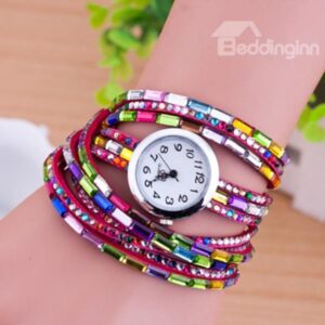 Women's Watch European Style Punk Personality Bracelet Watch (Assorted Colors)