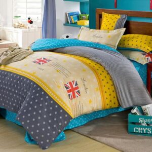 Refreshing Holidays Kids Cotton 4-Piece Duvet Cover Sets