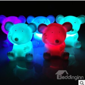 Cute Mouse Shaped Colorful Light LED Night Lamp (3xLR44)