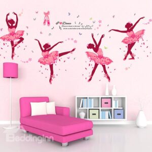 Wonderful Ballet Girls Nursery Kidsroom Removable Wall Sticker