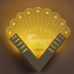 Fantastic Creative Peacock Design Nursery Kidsroom LED Wall Light