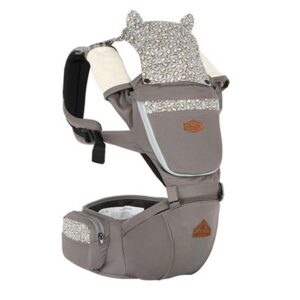 Fashionable Leopard Pattern Multi Functional 100% Cotton Baby Carrier