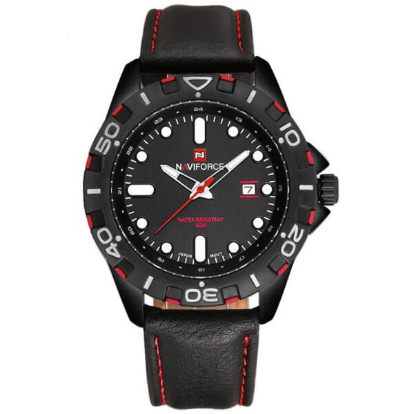 Men's Fashion Luminous Pointer Calendar Business Watch