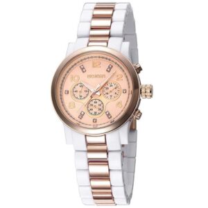 Women's Fashion Diamante Gold Dial Watch