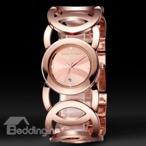 Women's Fashion Skeleton Diamante Bracelet Watch