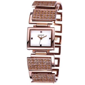 Women's Square Diamante Bracelet Watch