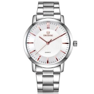 Men's Fashion Folding Clasp Alloy Band Business Watch