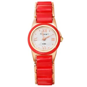 Women's Fashion Small Dial Pu Bracelet Watch