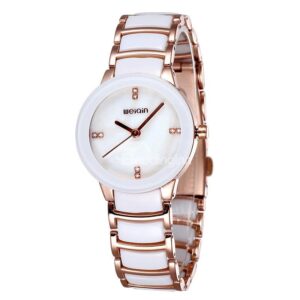 Women's Shell Damante Case Imitation Ceramic Watch
