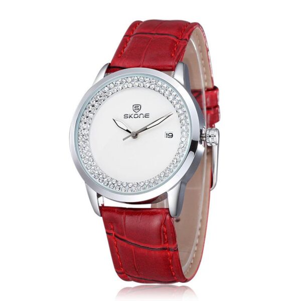 Womenâ€˜s Luxury Diamante Dial Luminous Dial Watch