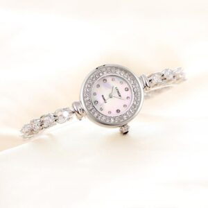 Women's Rhinestone Dial Diamante Band Bracelet Watch